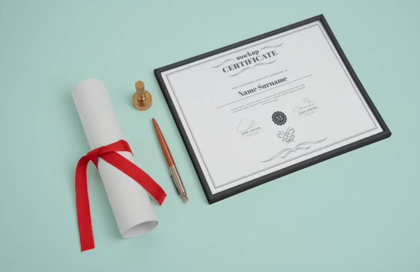 BSC certificate