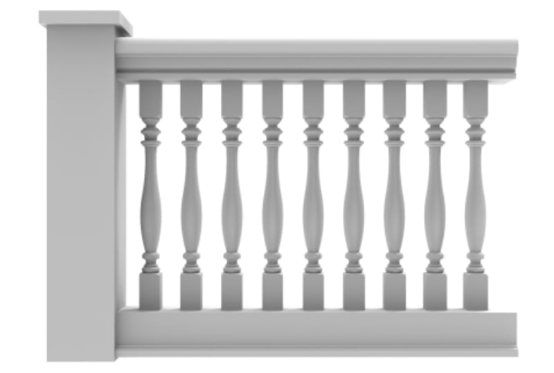 Polyurethane balusters