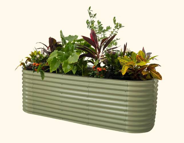 Galvanized Raised Bed Planter
