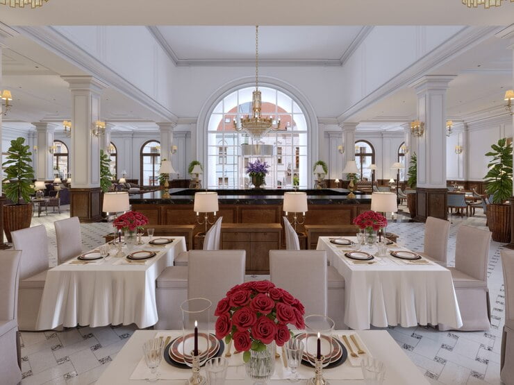 luxurious modern hotels