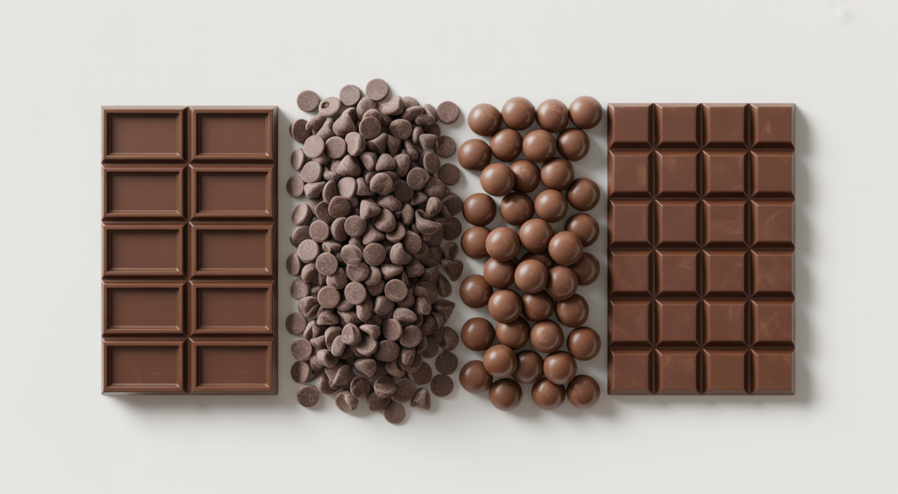 High-quality bean-to-bar chocolate for baking